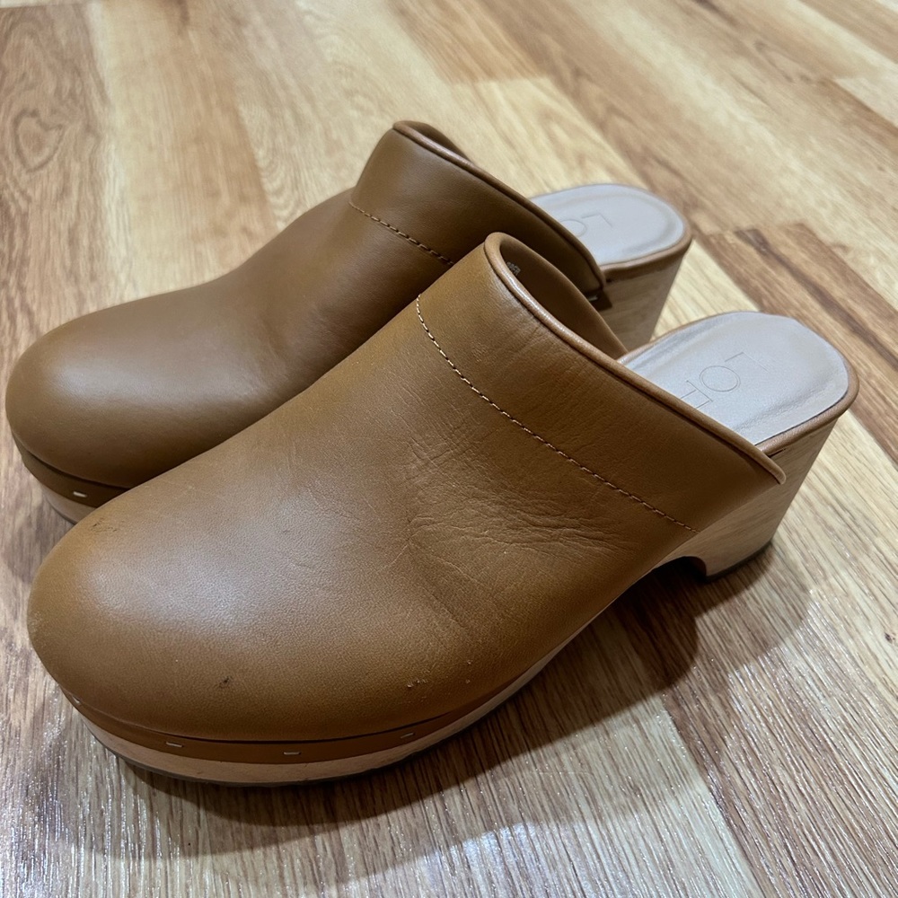 LOFT Women’s Tan Mule Clog Size 6